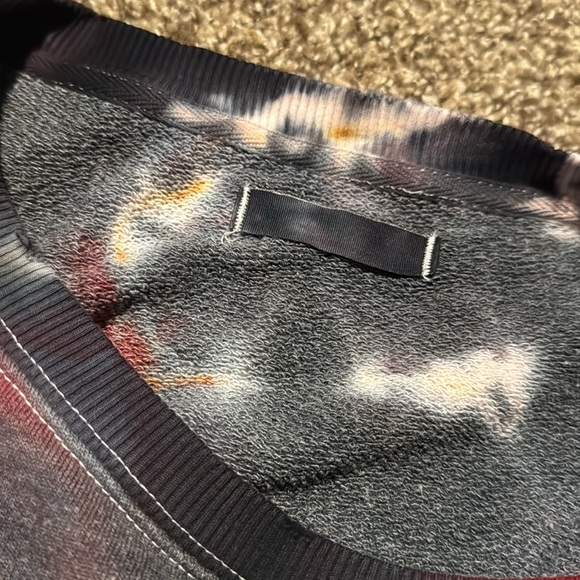 Free People - We The Free Camden custom ice dyed oversized sweatshirt - L - Picture 8 of 9